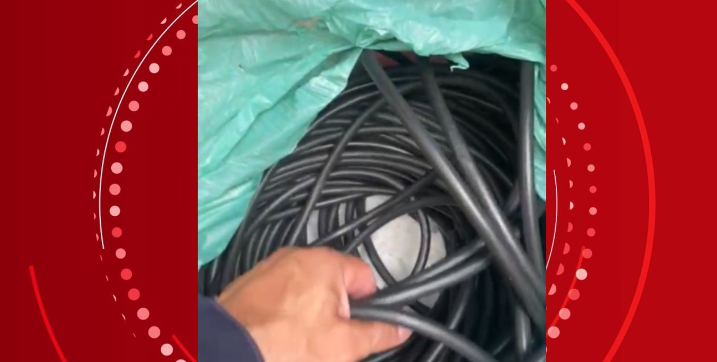 Funcionário terceirizado de operadora de telefonia do PR é preso por furtar cabos e escondê-los no banheiro feminino | G1