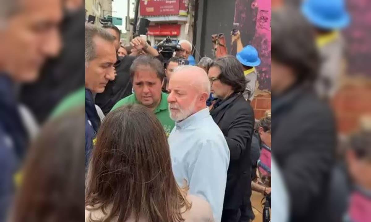 Lula chega à Zona da Mata, visita áreas atingidas em Ubá e sobrevoa MG