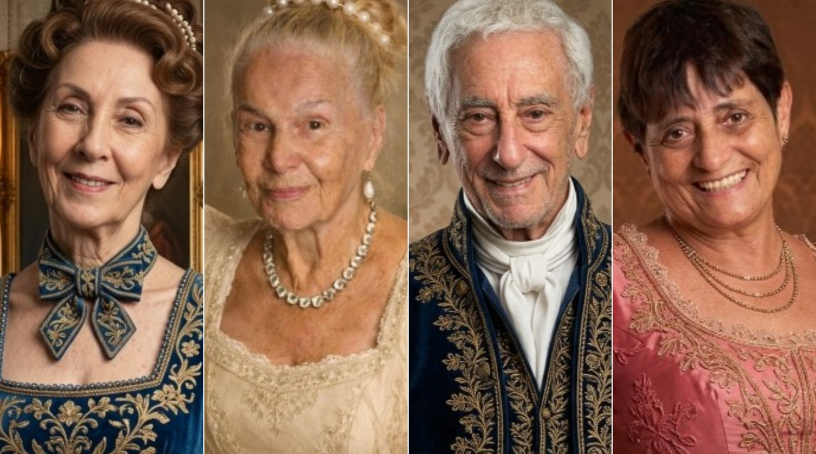 Retiro dos Artistas imagina residentes em 'Bridgerton' e post faz sucesso; saiba quem é quem