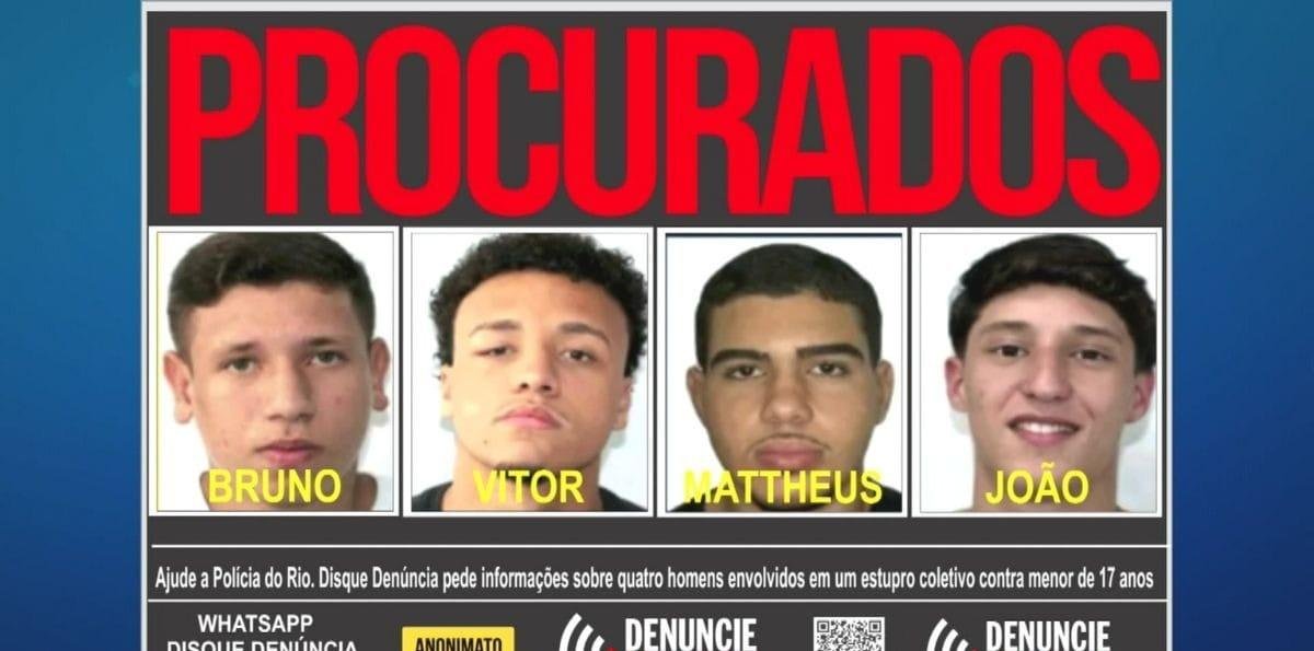 4º suspeito de envolvimento em estupro coletivo no Rio se entrega à polícia