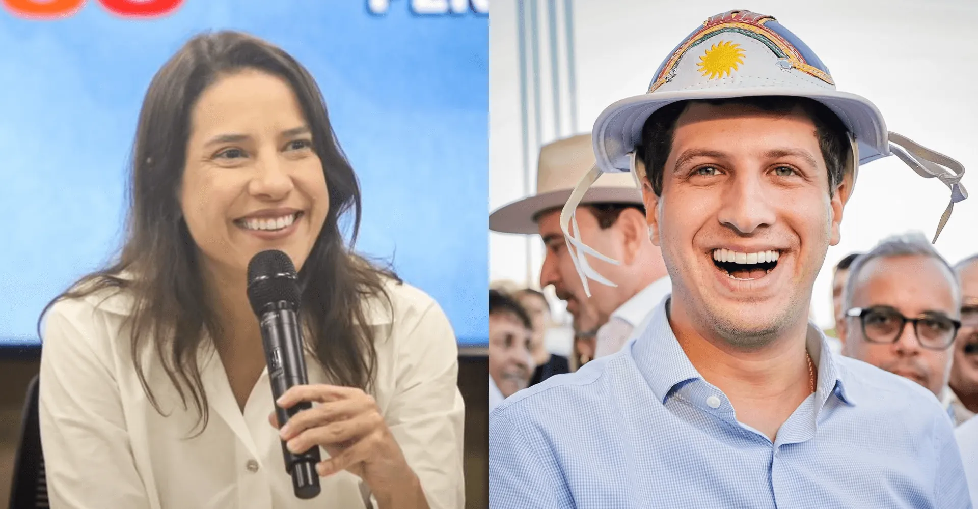 Datafolha: Raquel Lyra lidera com 47% das intenções; João Campos tem 40%