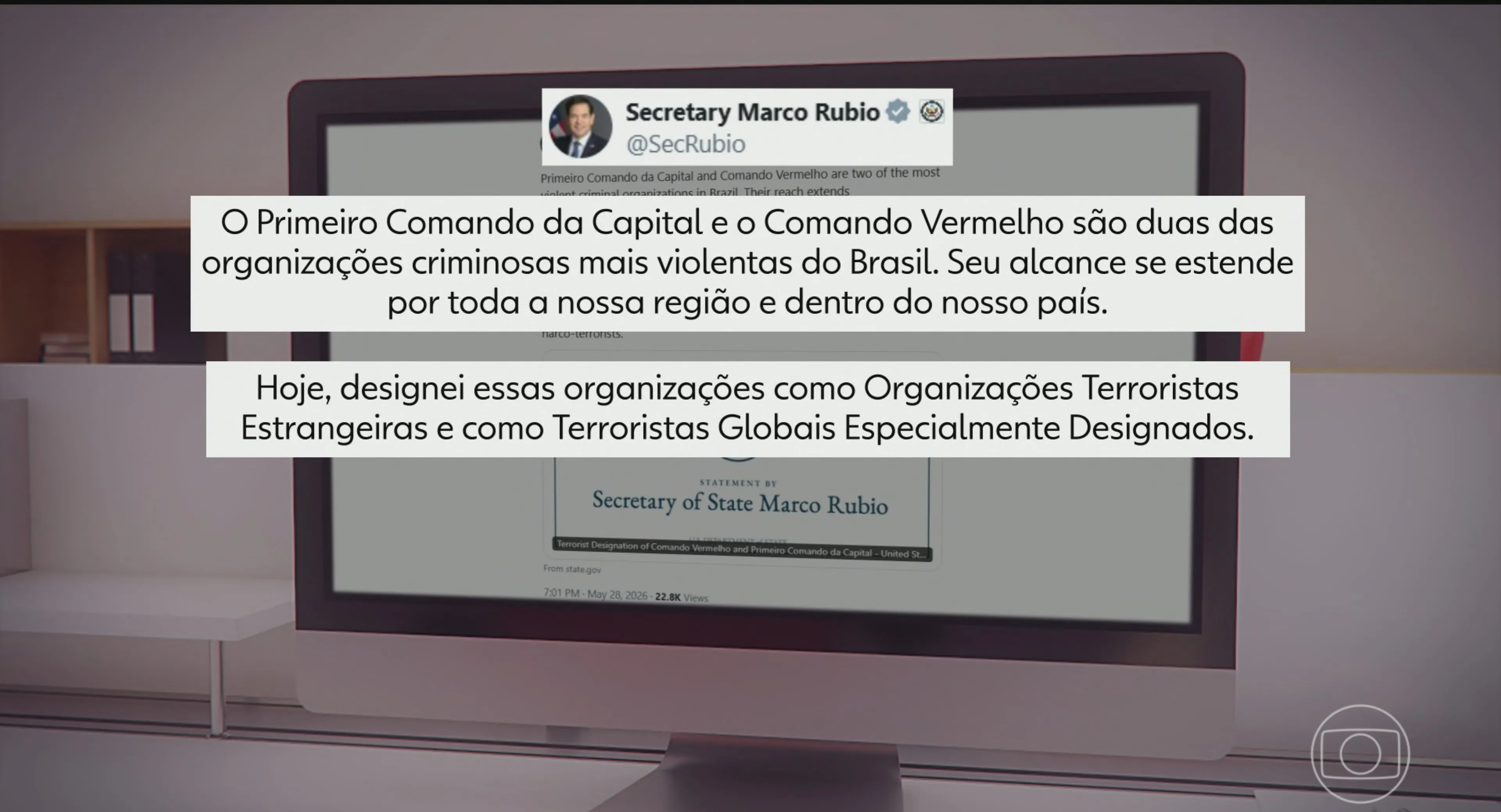 A classificação de PCC e Comando Vermelho como organizações terroristas - O Assunto #1730
