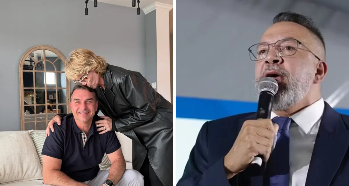 Ex-prefeito alvo da PF anunciou mãe de Flávio Bolsonaro como suplente ao Senado