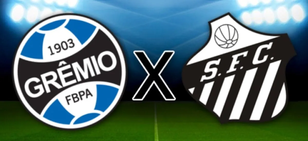 Grêmio x Santos pelo Brasileirão: onde assistir ao vivo, horário e escalação