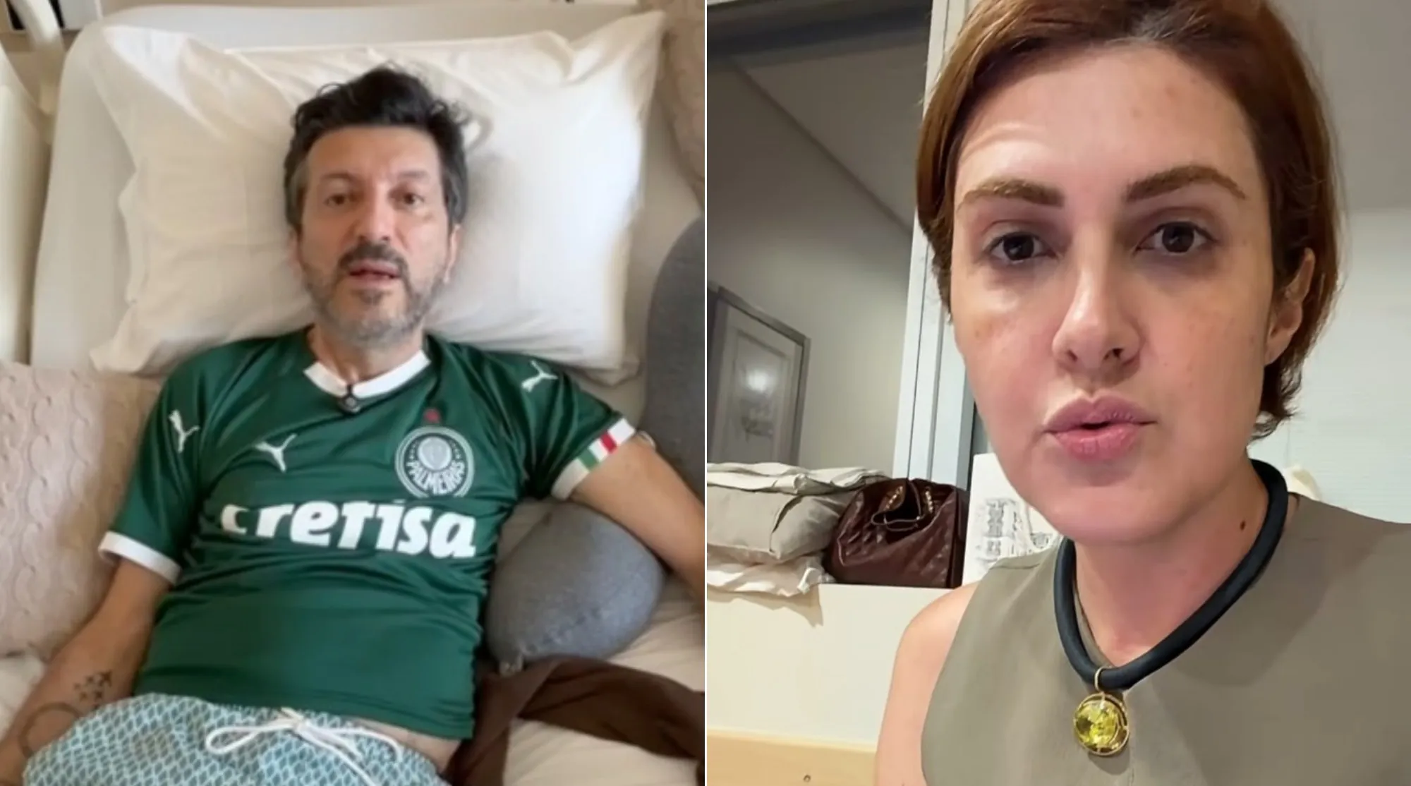 Lito Sousa pode ter entrevista para avaliar inclusão em estudo de tratamento experimental na próxima semana, diz esposa