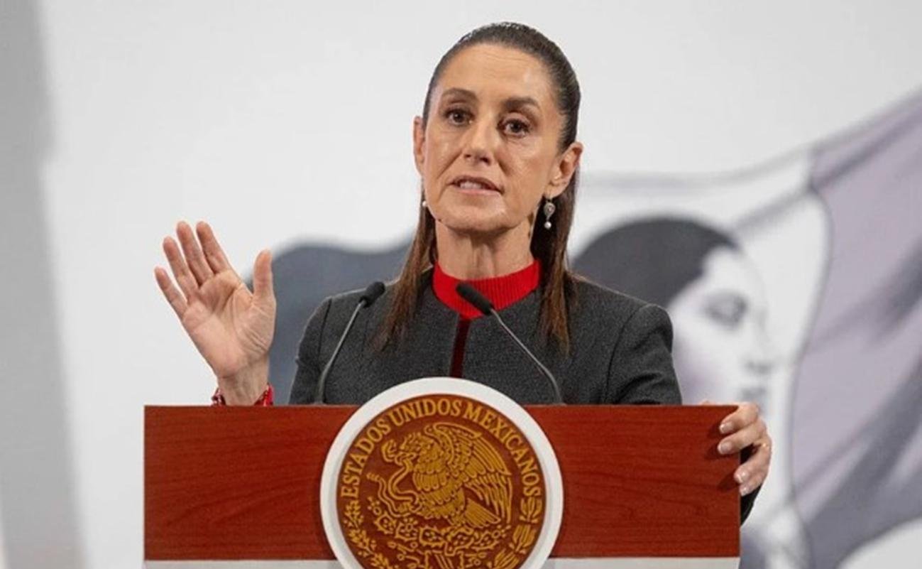 Sheinbaum pressiona EUA por redução do envio de armas ao México