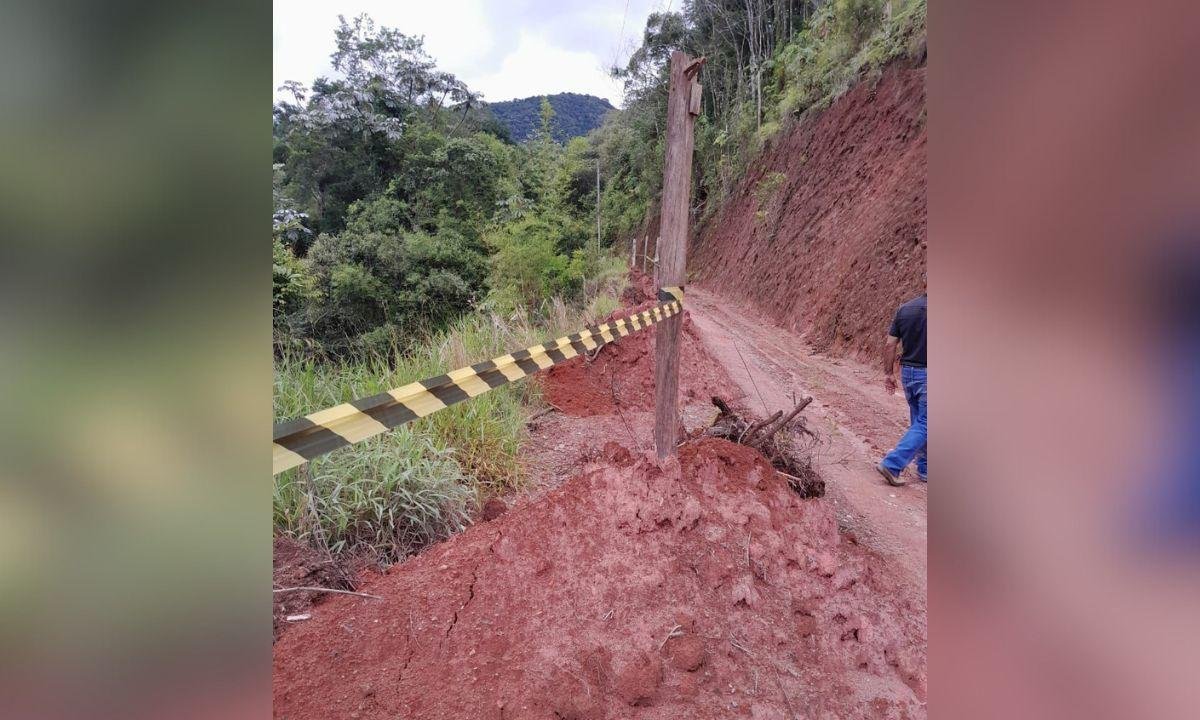Chuvas provocam deslizamentos de terra no Vale do Paraíba