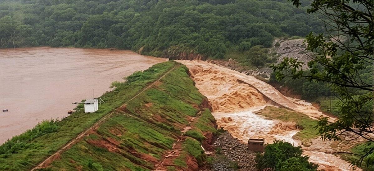Minas Gerais: risco de rompimento em barragem após chuvas leva ao deslocamento de mais de cem pessoas