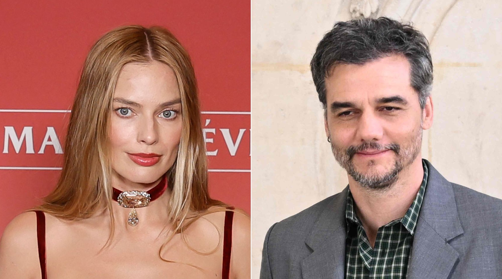 Margot Robbie diz que Wagner Moura 'é realmente muito bonito': 'Quando ele subiu no palco do Globo de Ouro, aquele brinco...'