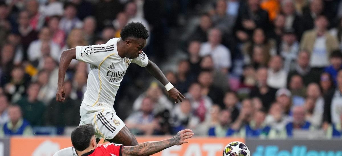 Irmão de zagueiro do Benfica posta foto racista sobre Vini Jr. antes de jogo da Champions League