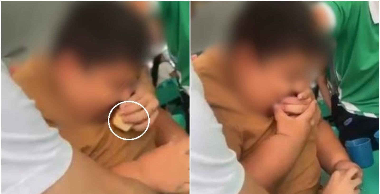 Aluno forçado a comer 7 fatias de bolo em escola tem síndrome que faz com que ele engorde com facilidade | G1