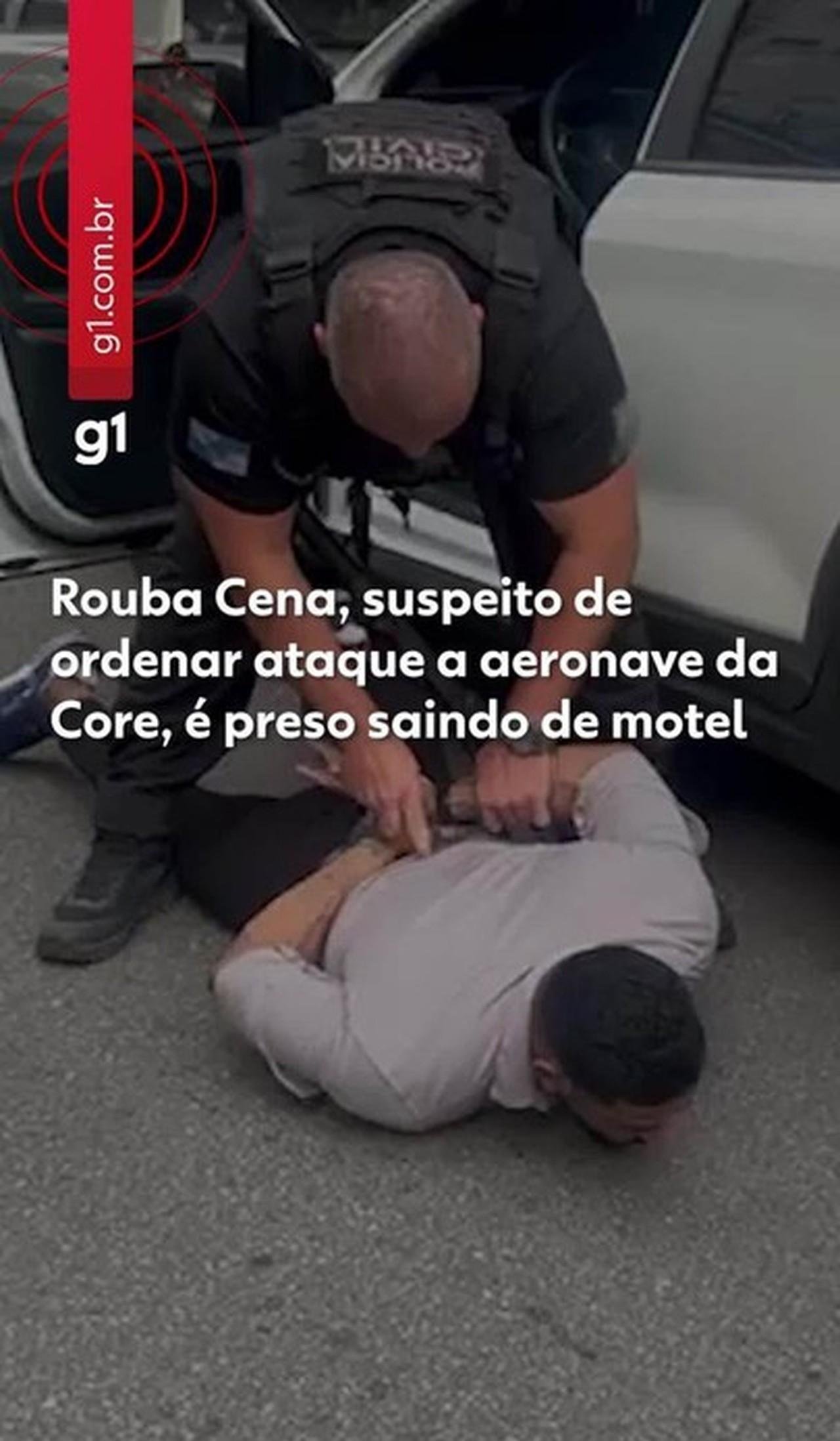 Rouba Cena, traficante suspeito de ordenar ataque a aeronave que feriu piloto da Core, é preso saindo de motel em Botafogo | G1