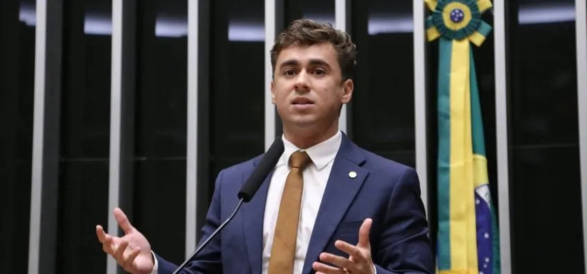 Nikolas Ferreira lidera ranking de relevância nas redes sociais