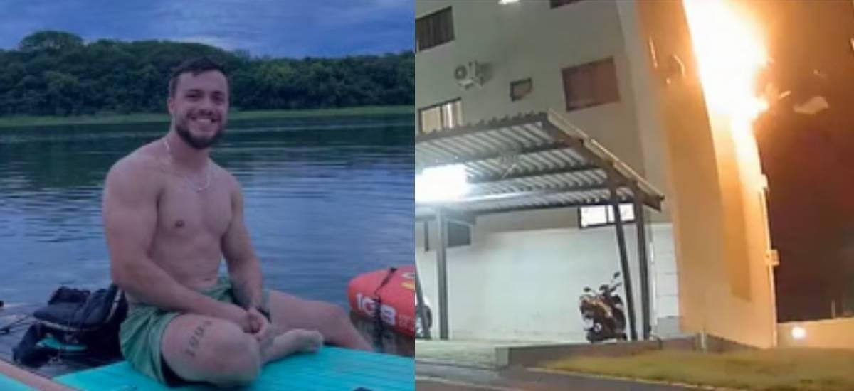 Personal trainer que teve 80% do corpo queimado em Foz do Iguaçu estava cozinhando antes de explosão em apartamento, diz namorada | G1