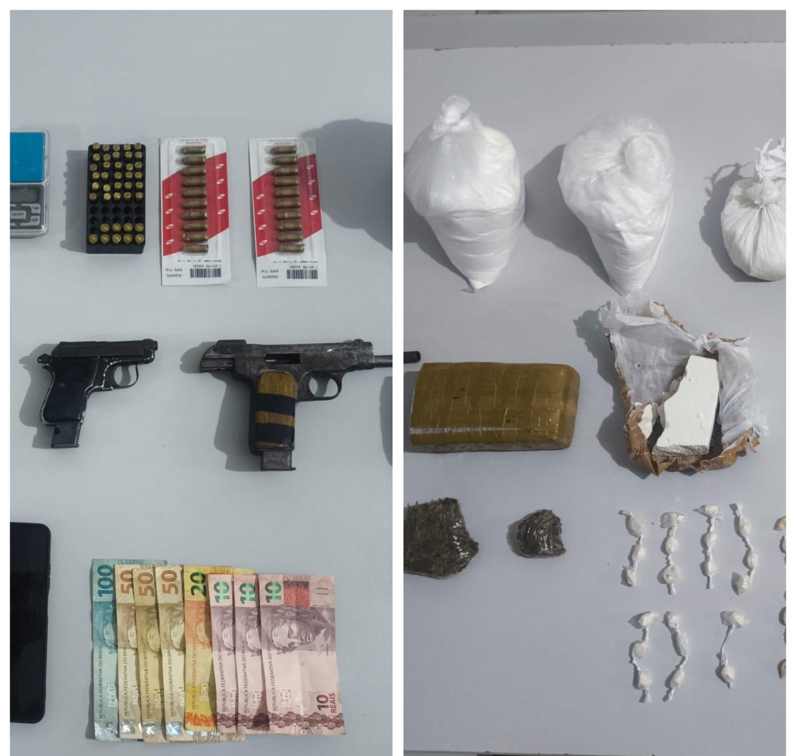 Grupo criminoso da Bahia é preso com pistolas, munições e drogas | G1