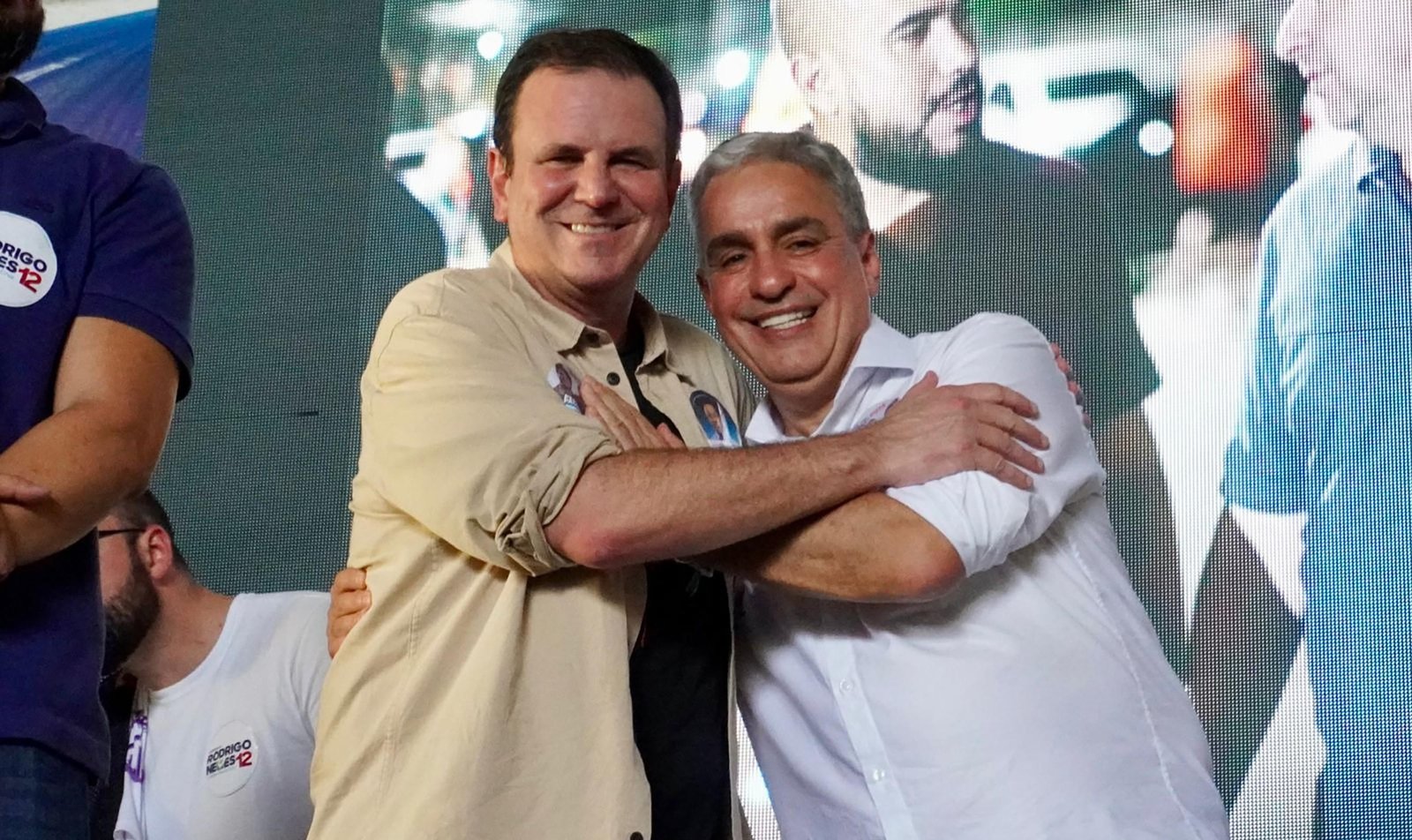 Paes e Ceciliano fazem as pazes um mês após troca de ofensas por 'conexão com o crime' e 'fala nervosinha'