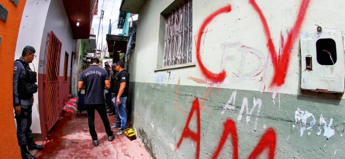 41% dos brasileiros afirmam conviver com o crime organizado no bairro onde moram