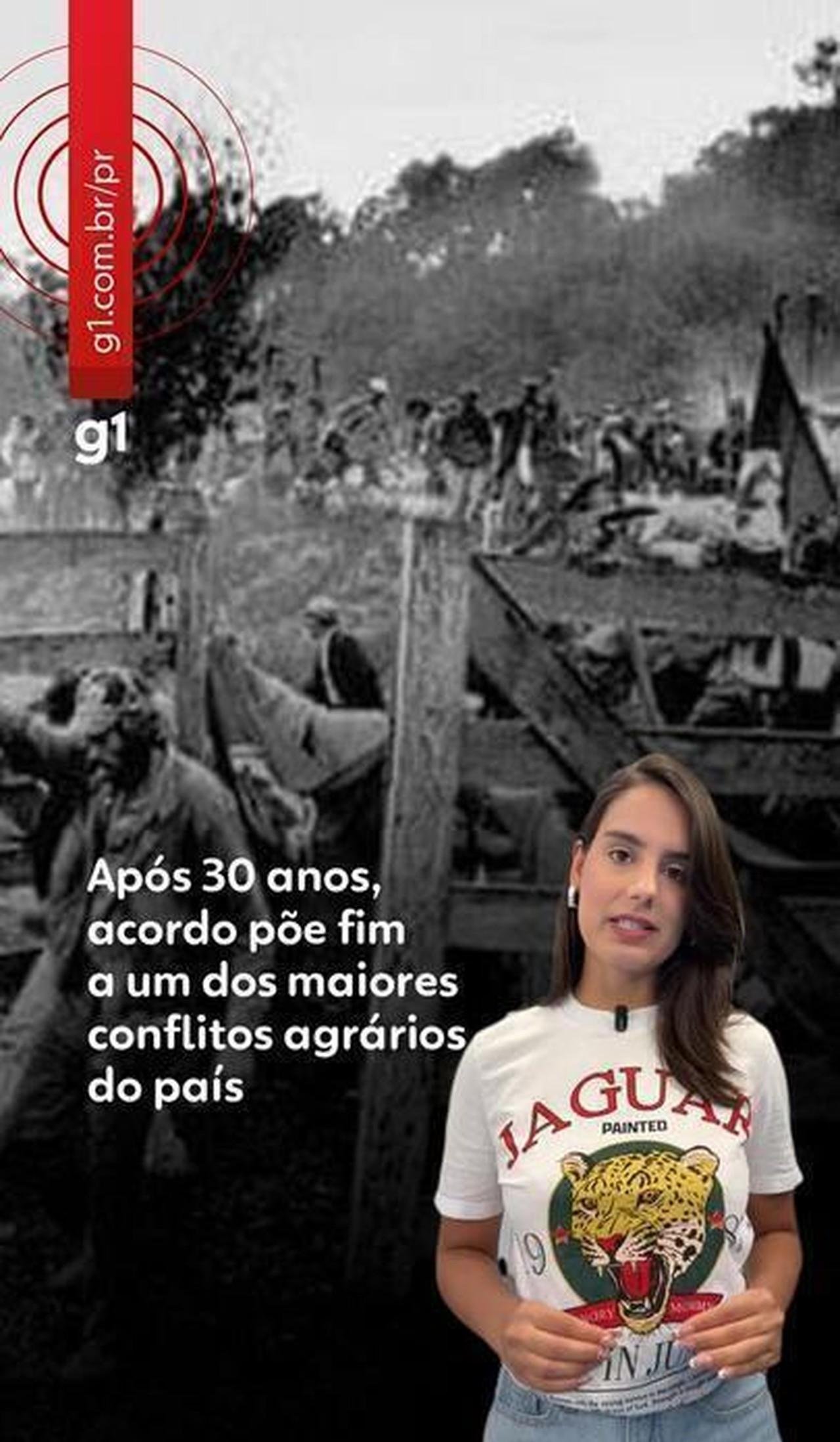 Após 30 anos, acordo põe fim a conflito agrário histórico no Paraná | G1