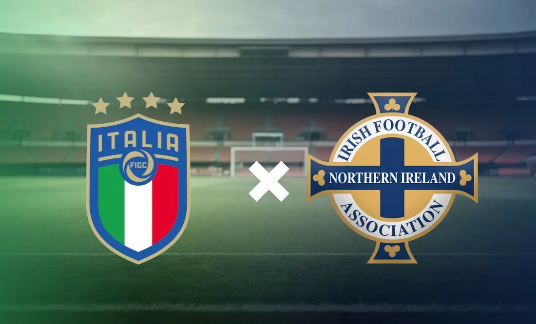 Itália x Irlanda do Norte: onde assistir ao vivo ao jogo da repescagem da Copa do Mundo