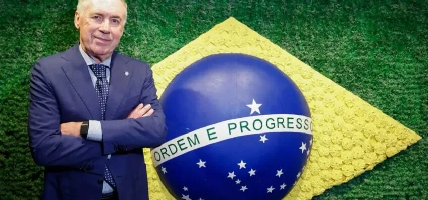 Com contrato de 4 anos, Ancelotti receberá R$ 237 mi até a Copa de 2030