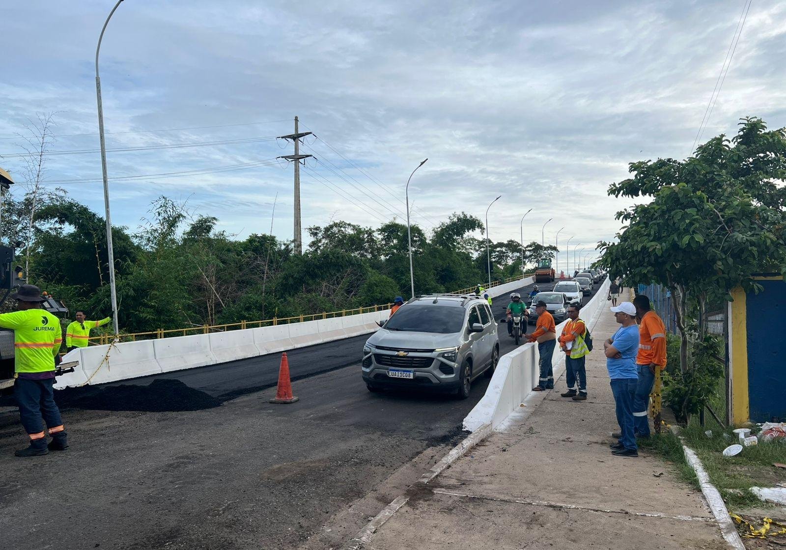 Ponte do Mocambinho passa por serviços de manutenção; veja até quando | G1