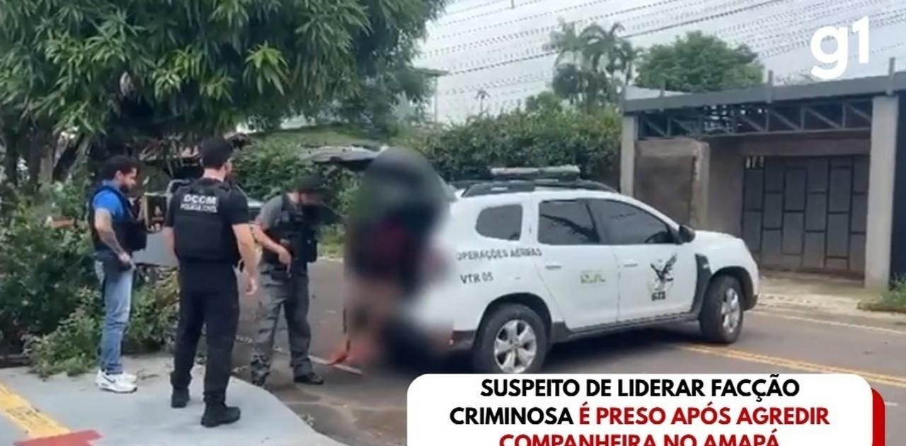 Líder de facção é preso após agredir companheira em Santana, AP | G1