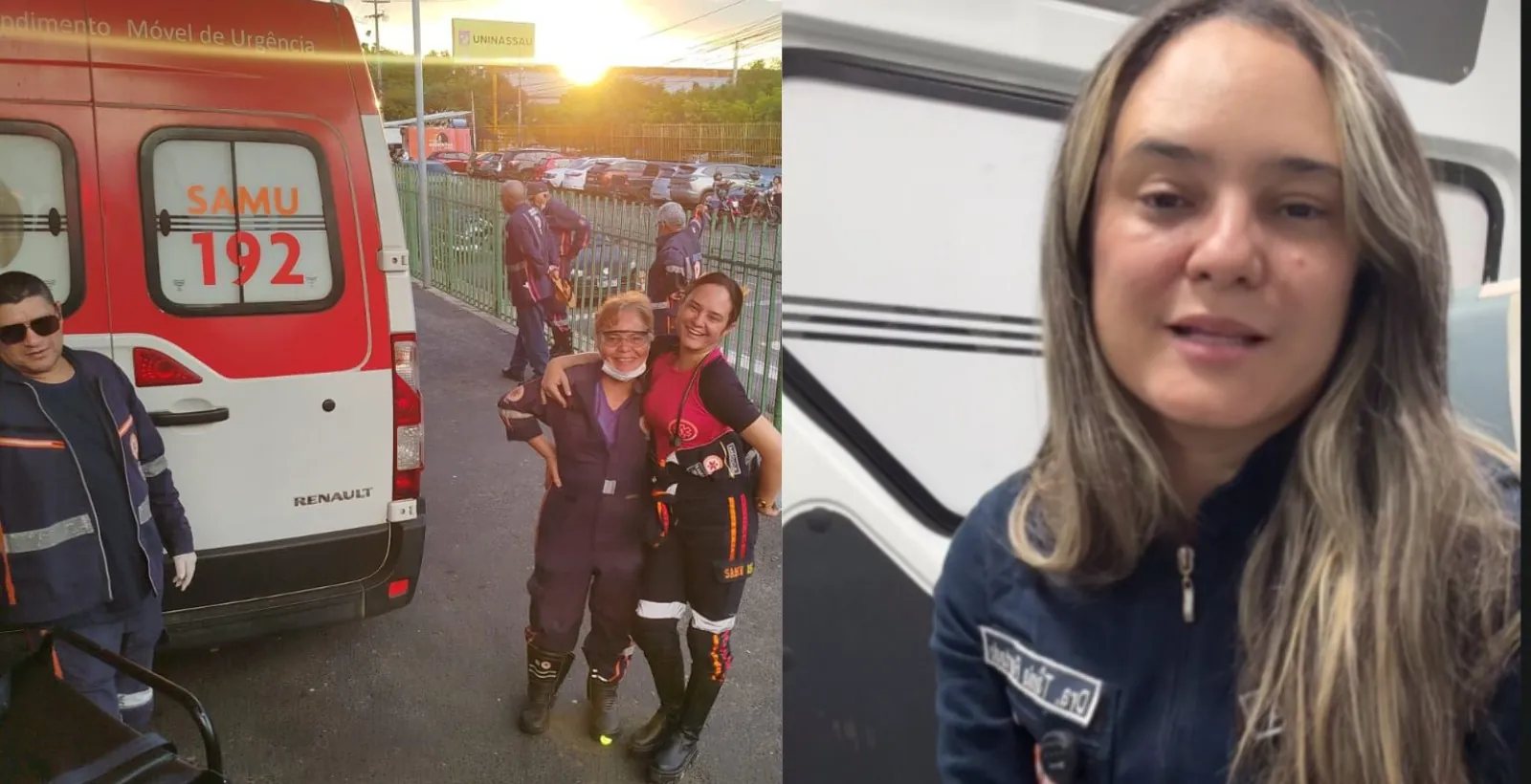 Equipe do Samu salva bebê de engasgo após mãe ver ambulância quebrada | G1