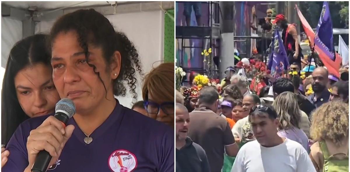 Em ato, mãe da mulher que teve pernas amputadas após ser atropelada e arrastada cobra punição severa contra agressor | G1