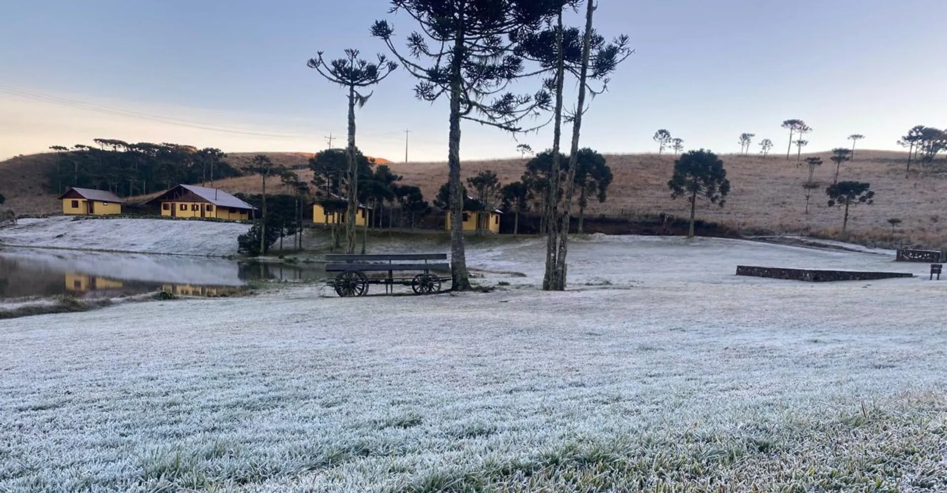 Frio ganha força no RS e fim de semana pode ter geada e temperaturas abaixo de zero