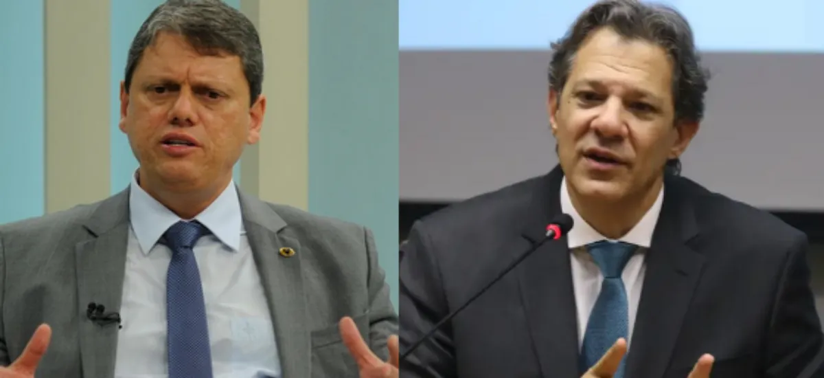 Genial/Quaest: Tarcísio lidera contra Haddad em cenários de 1º e 2º turno em SP