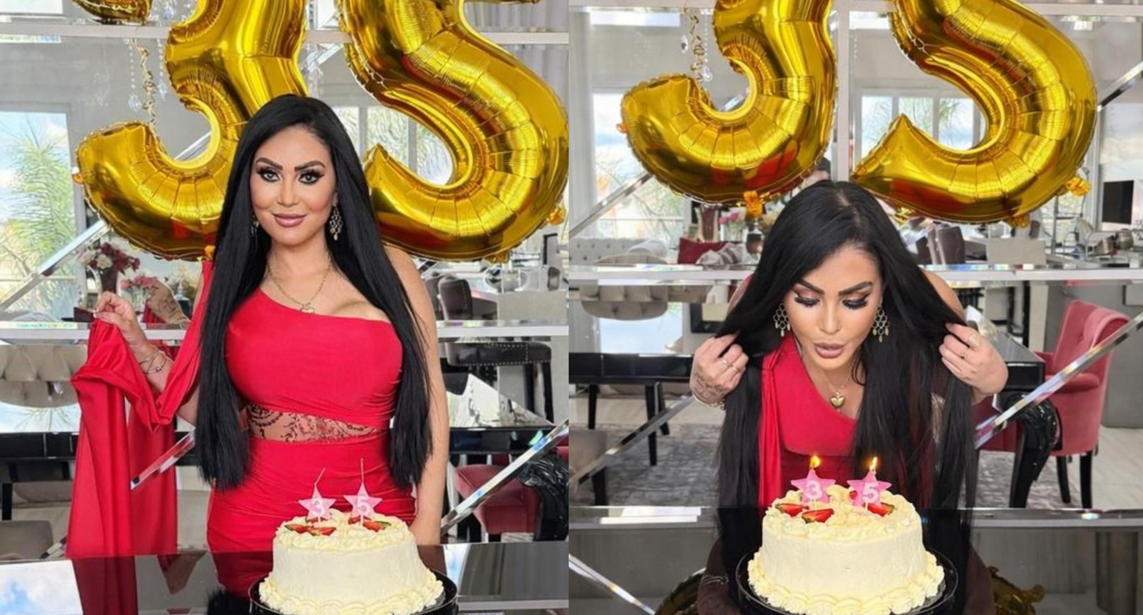 Quem é a apresentadora que comemorou 35 anos em corpo de 50 e transformou aniversário em festa inusitada