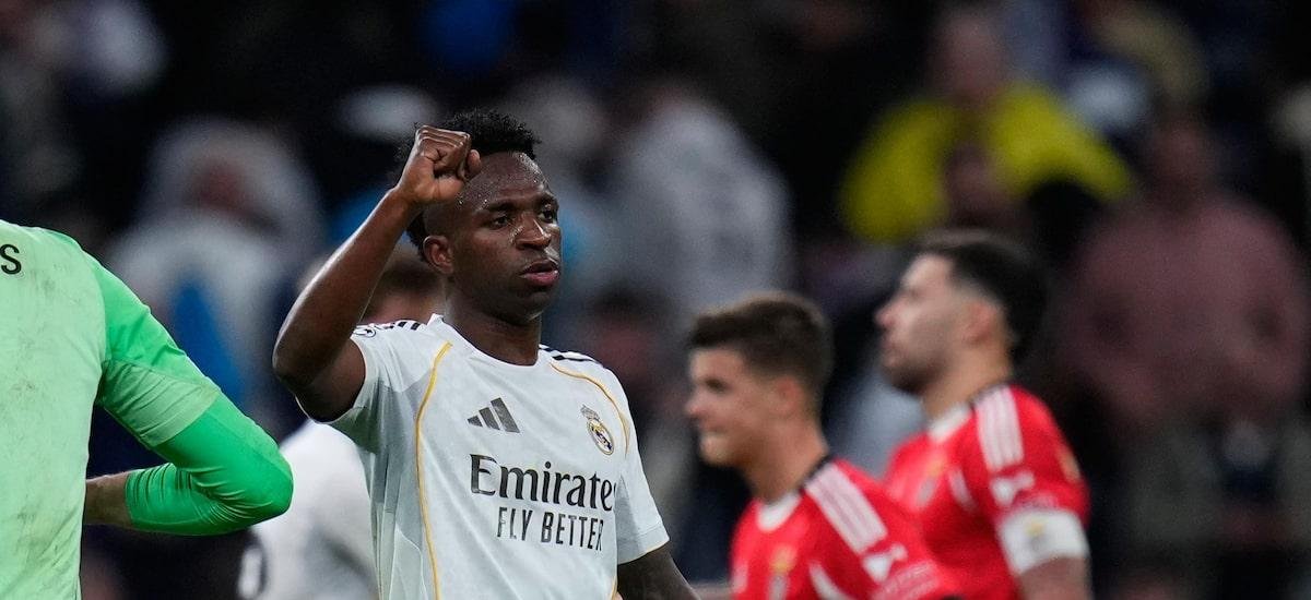 Presidente de La Liga diz que Vini Jr. é ‘referência’ na luta contra o racismo