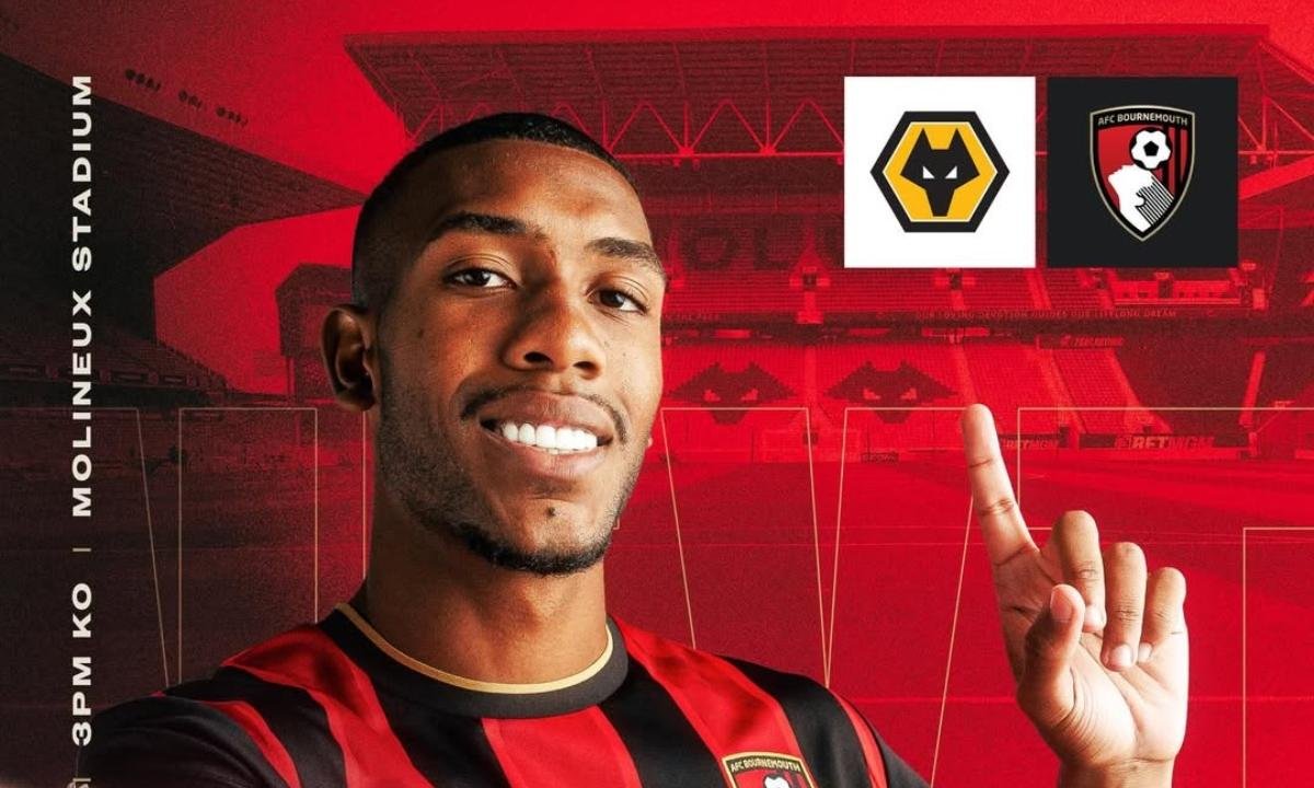 Rayan joga? Confira escalação do Bournemouth em estreia do ex-Vasco