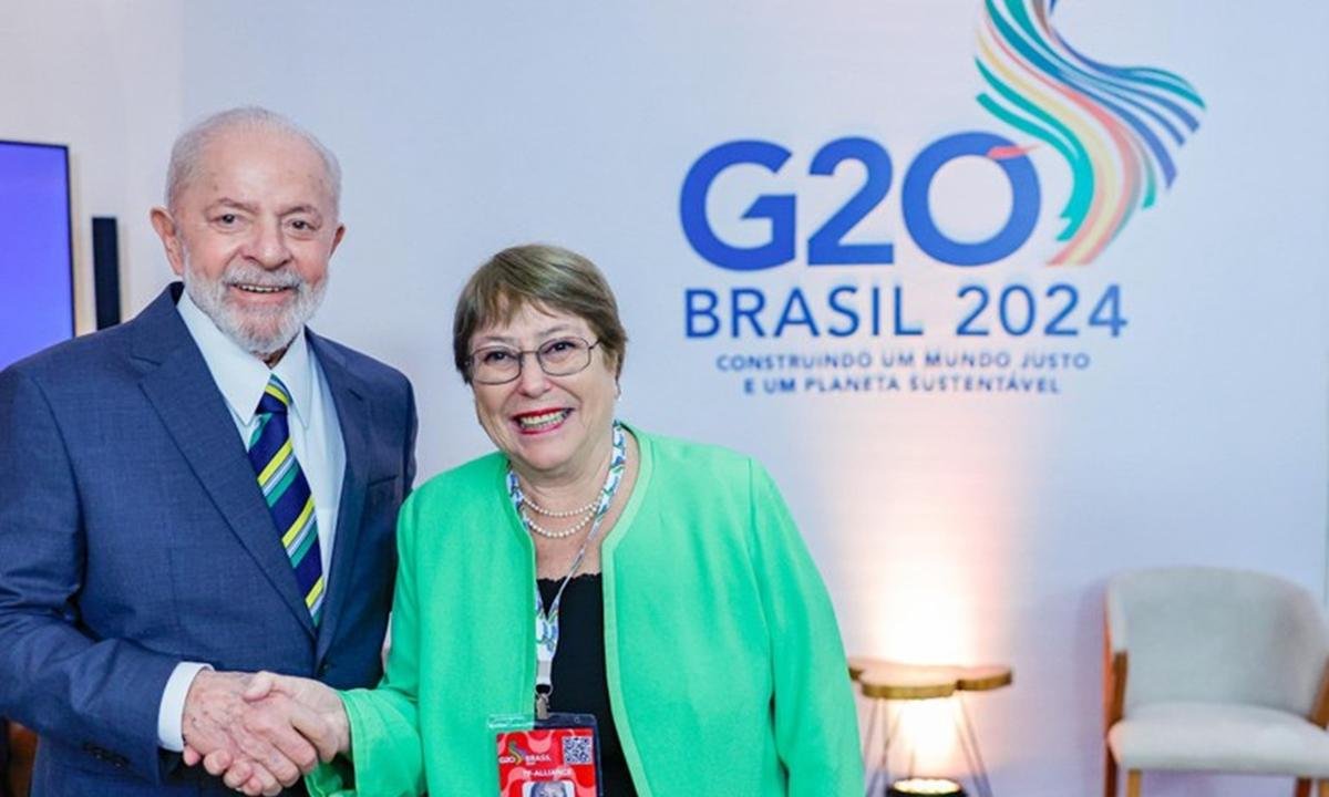 Brasil apoia candidatura de Bachelet para chefiar a ONU, diz Lula