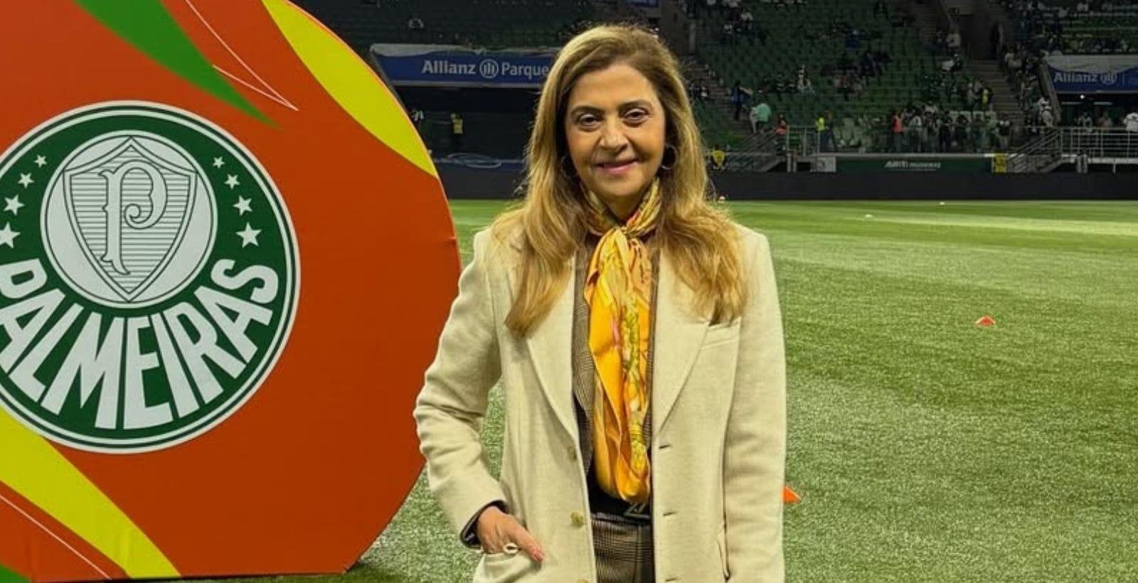 Leila Pereira afirma que não dará "chilique" por erros de arbitragem