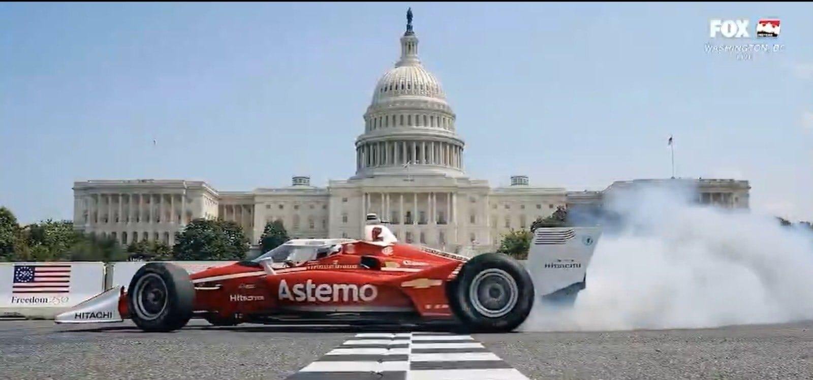 Governo dos EUA comemora realização de prova da Indy nas ruas de Washington