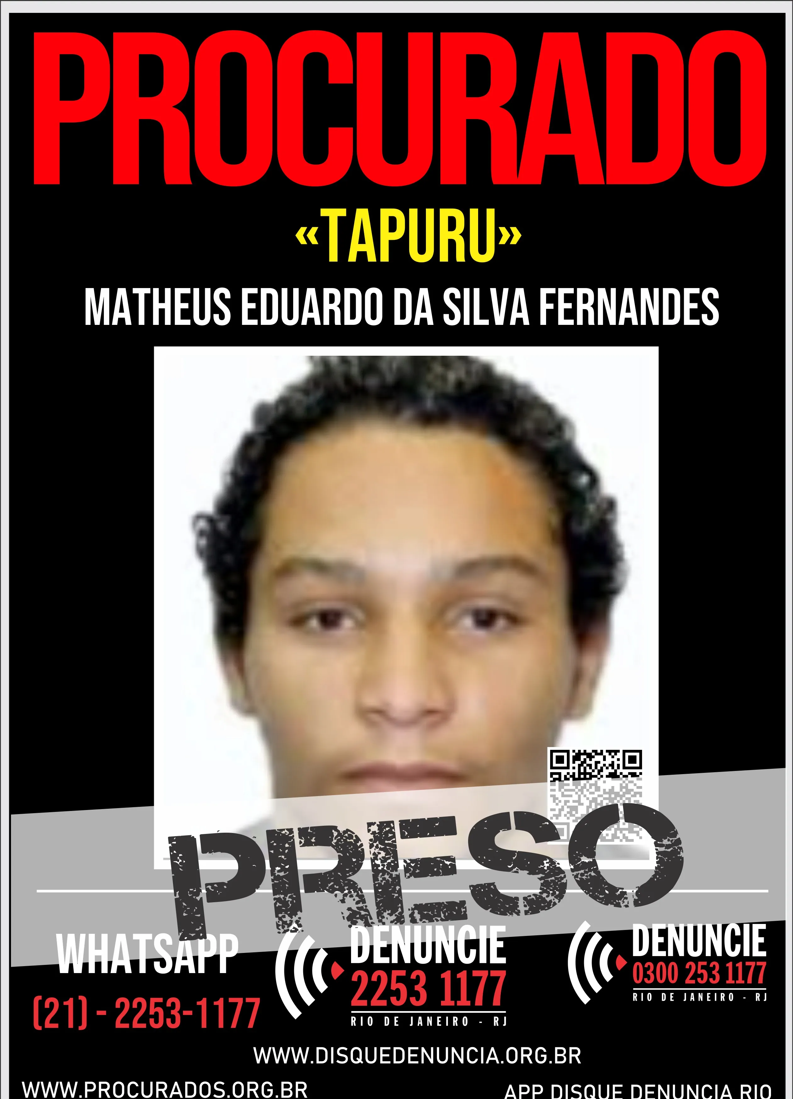 Polícia prende suspeito de envolvimento em estupro coletivo de adolescente submetida a 'tribunal do tráfico'