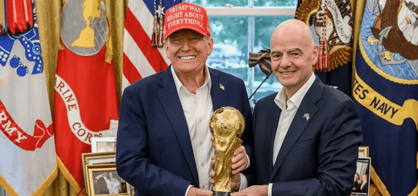 Trump pediu para Fifa reverter punição aos EUA, diz jornalista