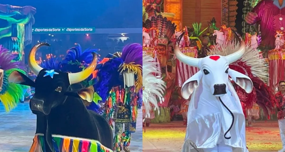Caprichoso exalta a resistência do boi-bumbá, e Garantido celebra 'terra encantada' na última noite do Festival de Parintins 2026