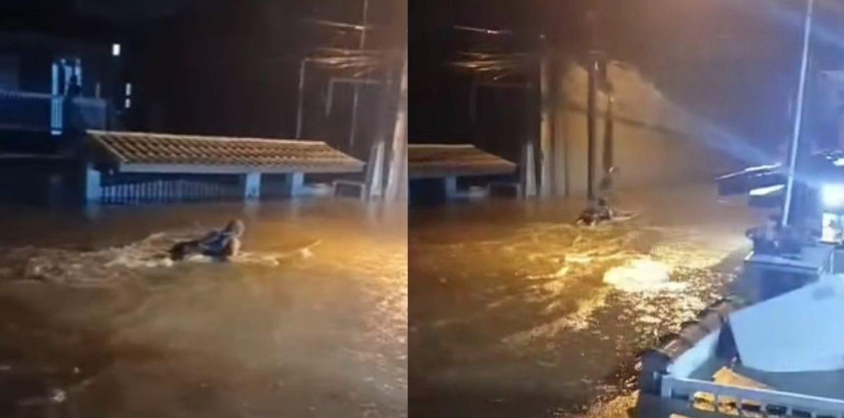 Chuva provoca naufrágio e interdição de rodovia em Ubatuba (SP)