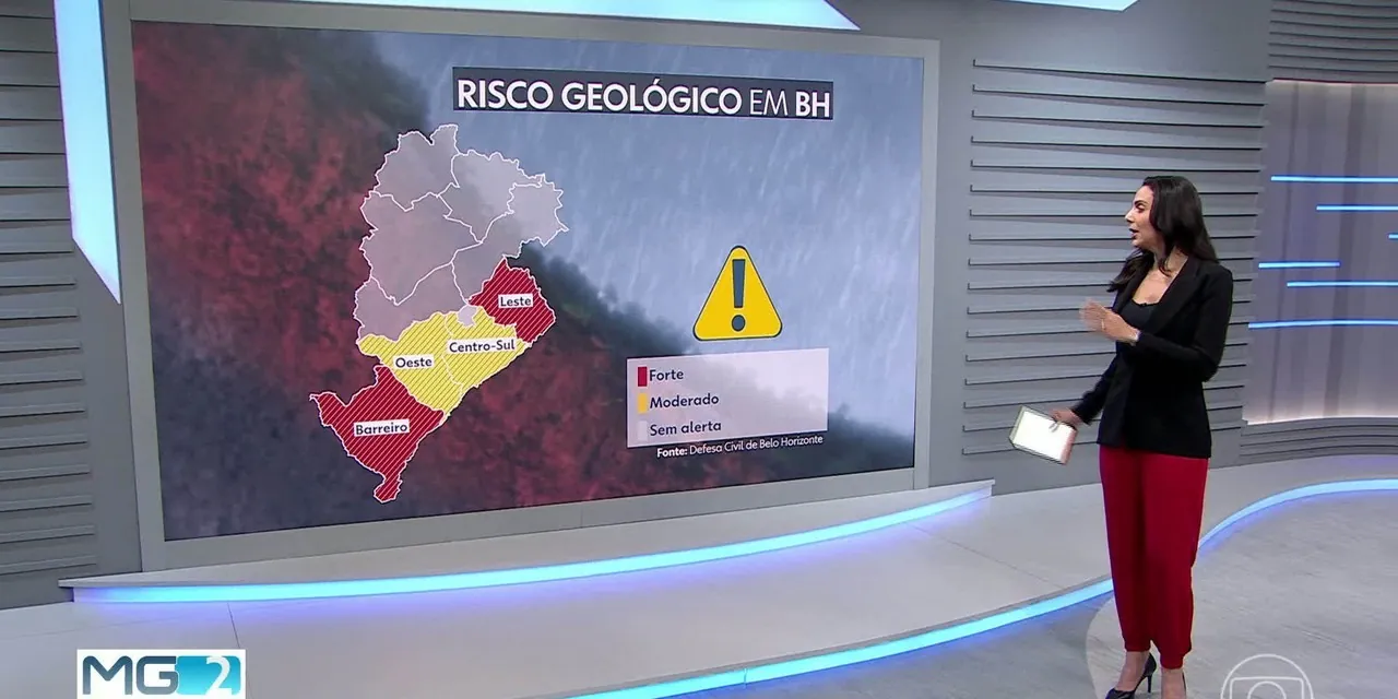 Chuva intensa em MG: Inmet emite aviso e Defesa Civil de BH faz alerta | G1