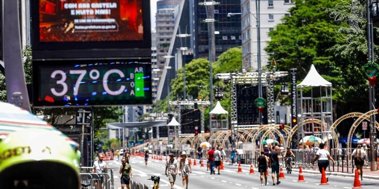 SP bate novo recorde de calor em um dia de dezembro pela 3ª vez em 4 dias