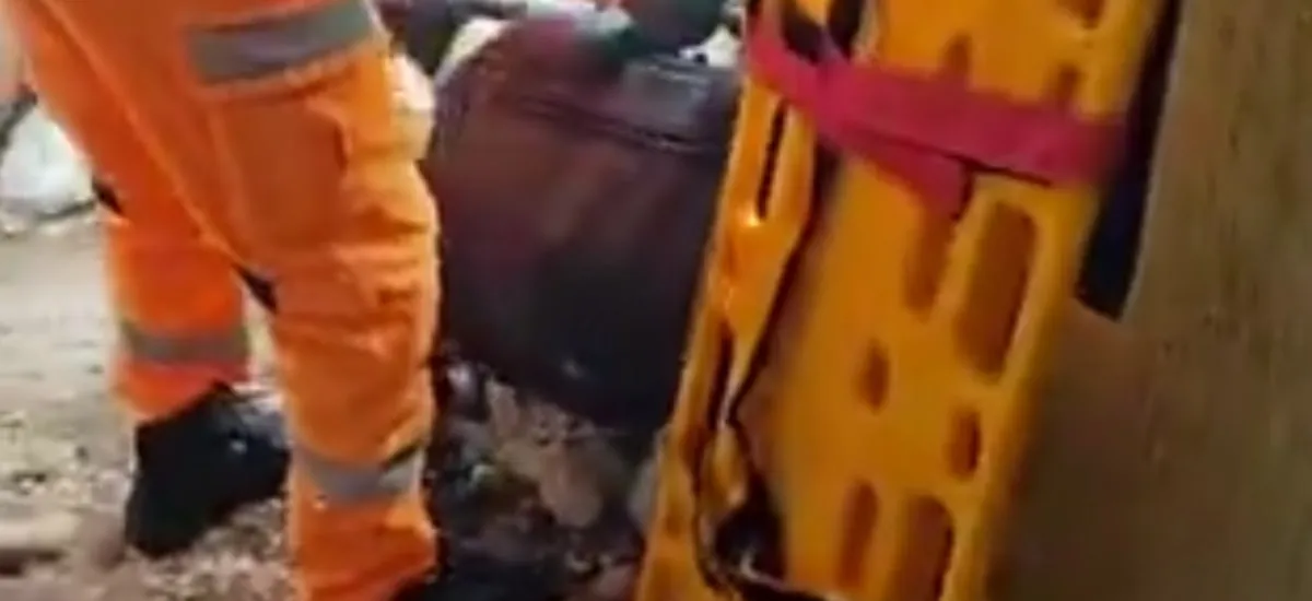Vídeo mostra rastro de destruição dentro de prédio atingido por avião em Belo Horizonte