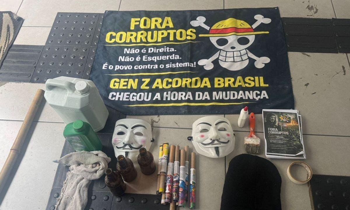 Ataque na Paulista: grupo detido tinha fogos e coquetéis molotov