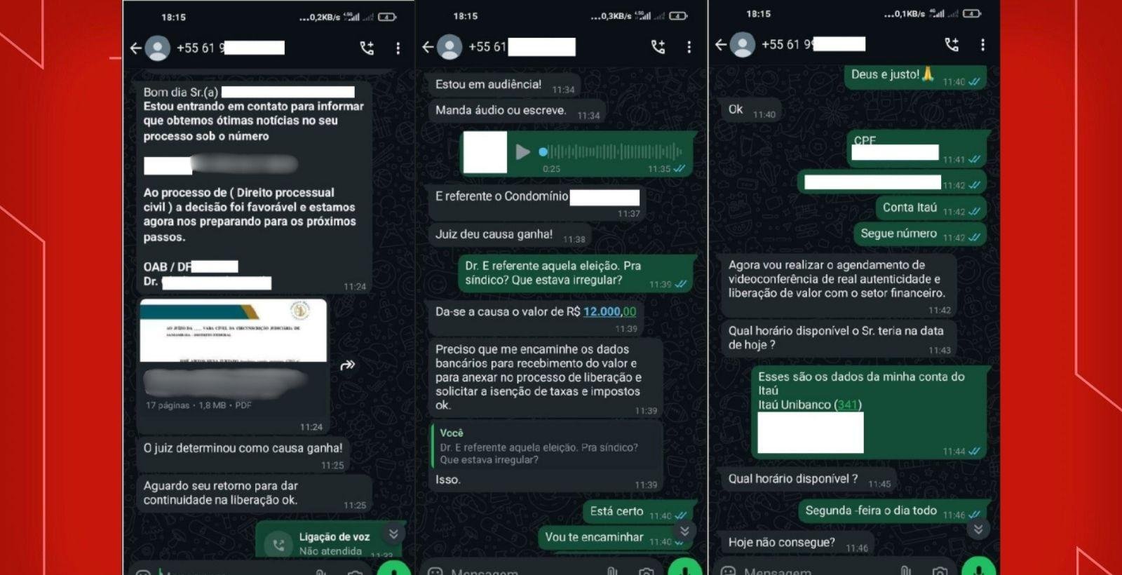 'Falso advogado': grupo é suspeito de lucrar até R$ 50 mil com vítimas | G1