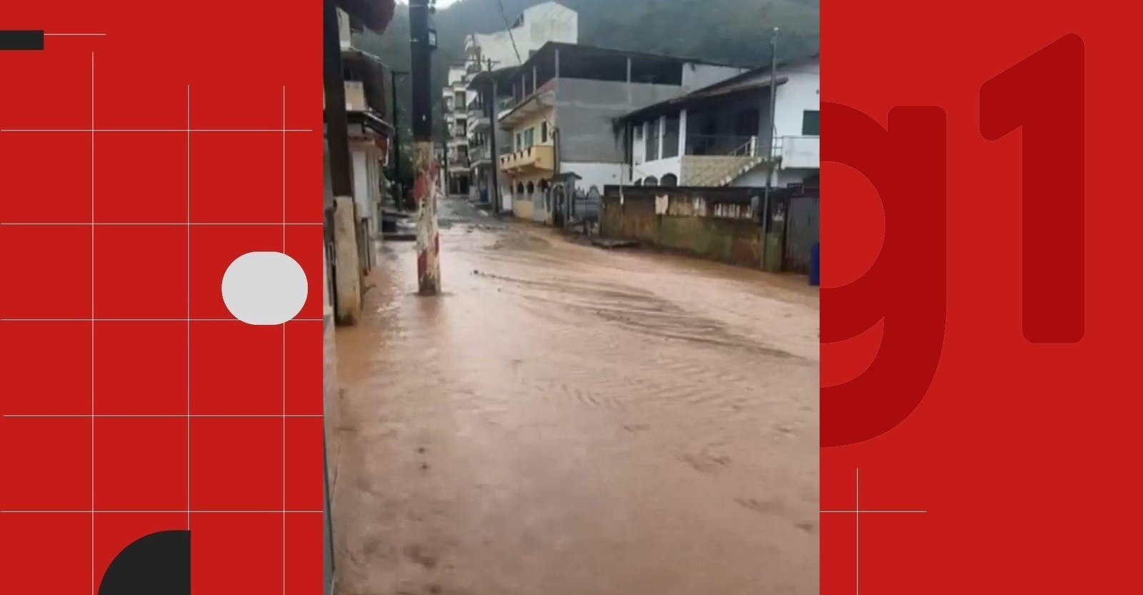 Temporal alaga ruas, interdita ponte e deixa cidades em alerta | G1