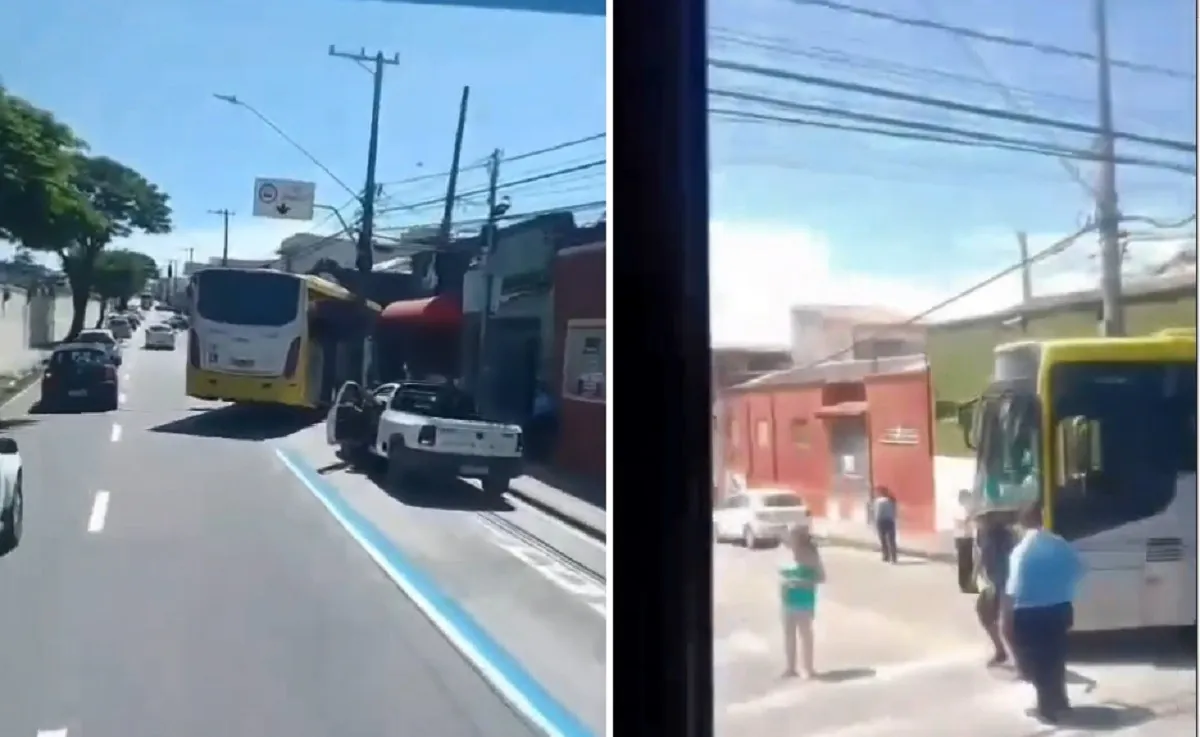 Homem furta ônibus em Sorocaba, bate em poste e é detido pela GCM | G1