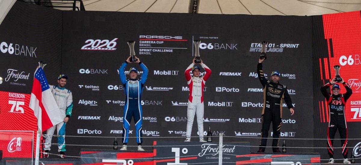 Filho de Massa vence segunda corrida em Interlagos e ganha elogios do pai