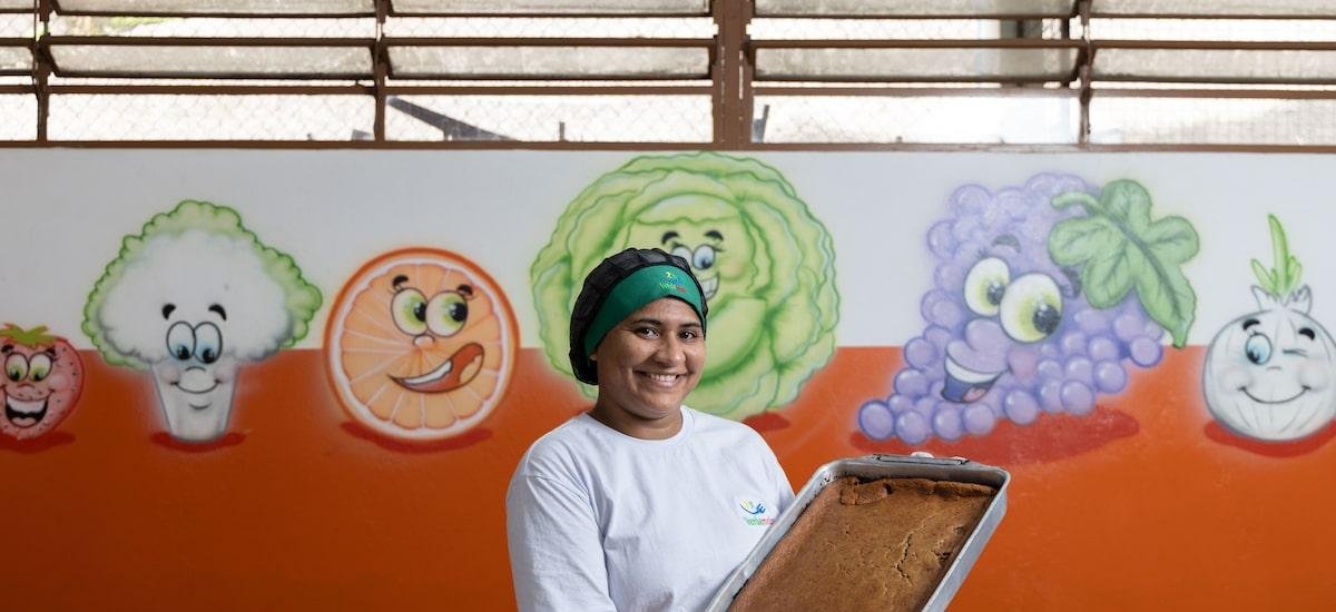 Bolo com a casca dessa fruta virou destaque em concurso escolar; aprenda receita