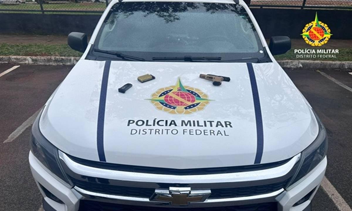 Técnico em necropsia de hospital no DF é detido com arma no carro
